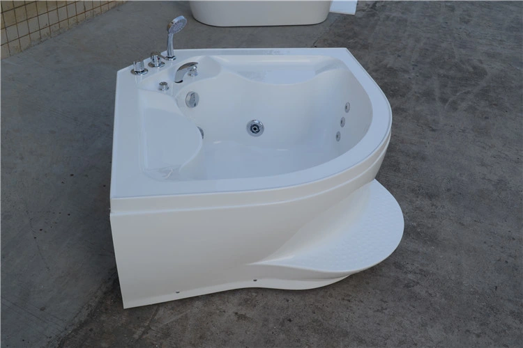Acrylic Massage Bath Hot Tub Whirlpool Shower Jets Bathtub (Q424)