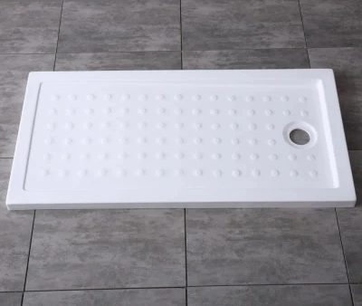 Rectangular Acrylic Shower Base Bathtub Tray Shower Plate High Quality