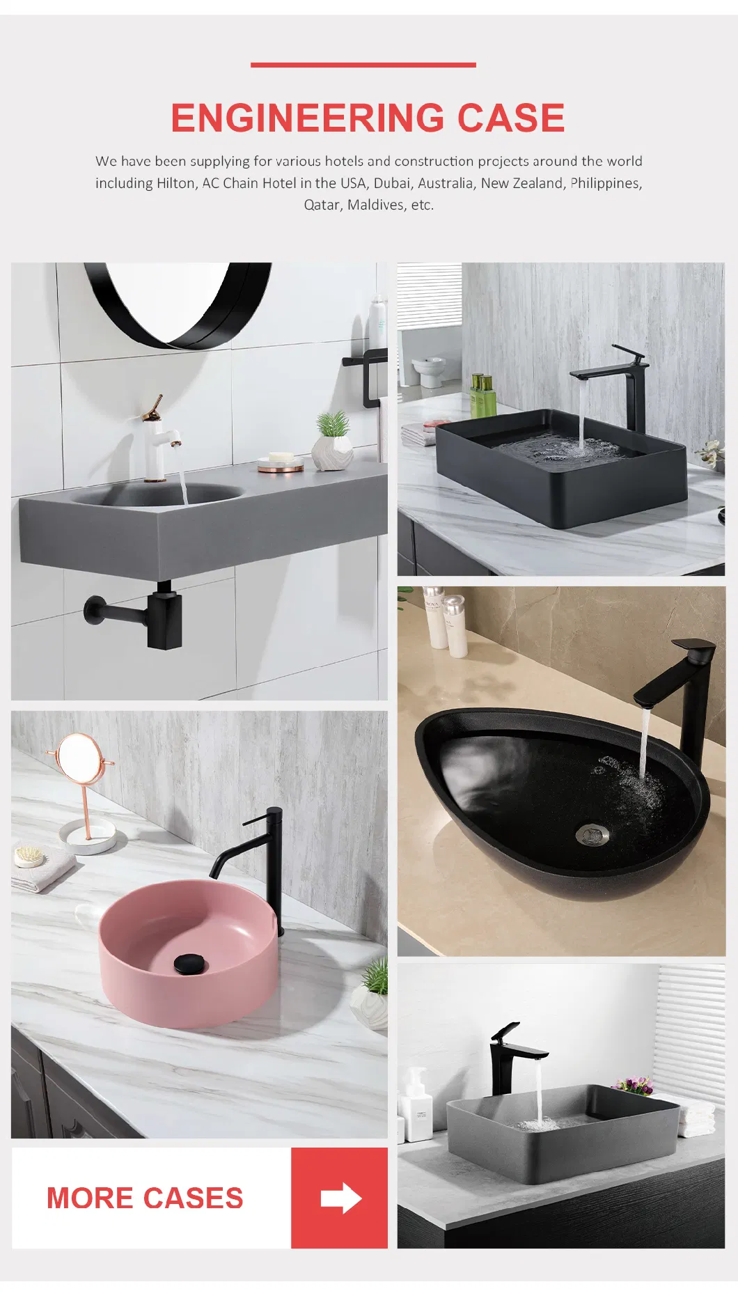 Granite/Quartz Composite Black Kitchen Sink