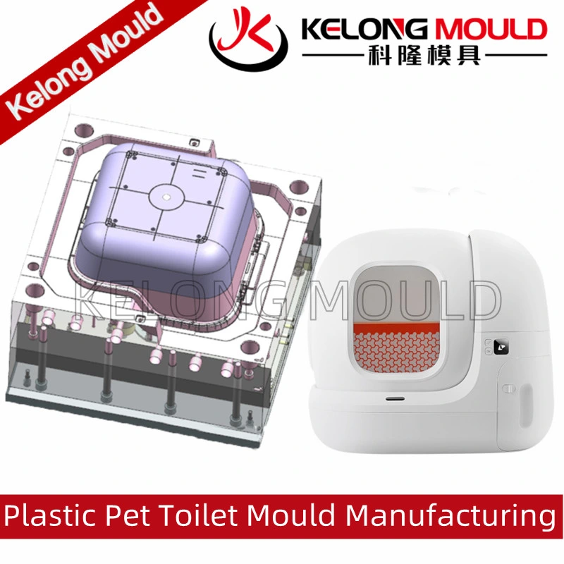 Plastic Large Training Box Mould Pet Loo Injection Mold New Design