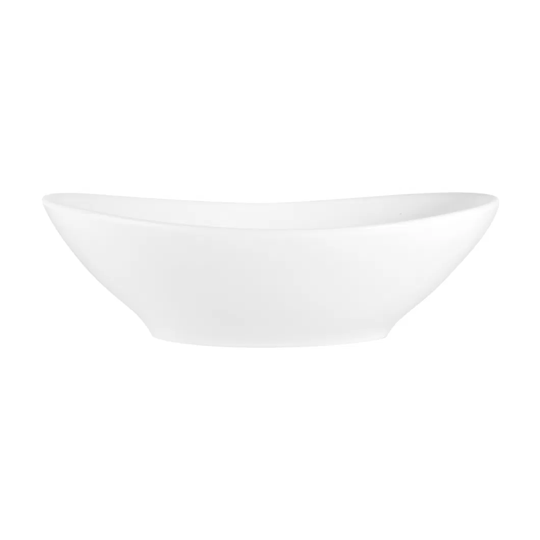 Bathroom Cupc Certified Ceramic Porcelain Oval Pure White Sanitary Ware Lavatory Vanity Hot Sale Cloakroom Kitchen Handmade Tabletop Vessel Basin