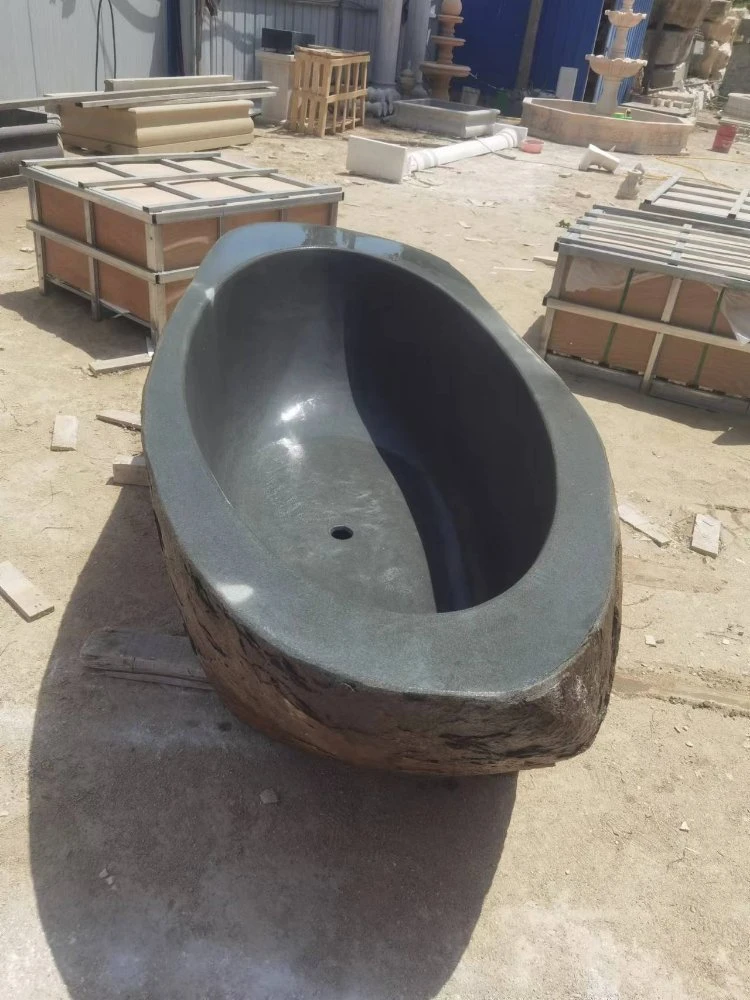 Factory Good Quality Professional Hand Carved Polishing Bathtub for Fat People