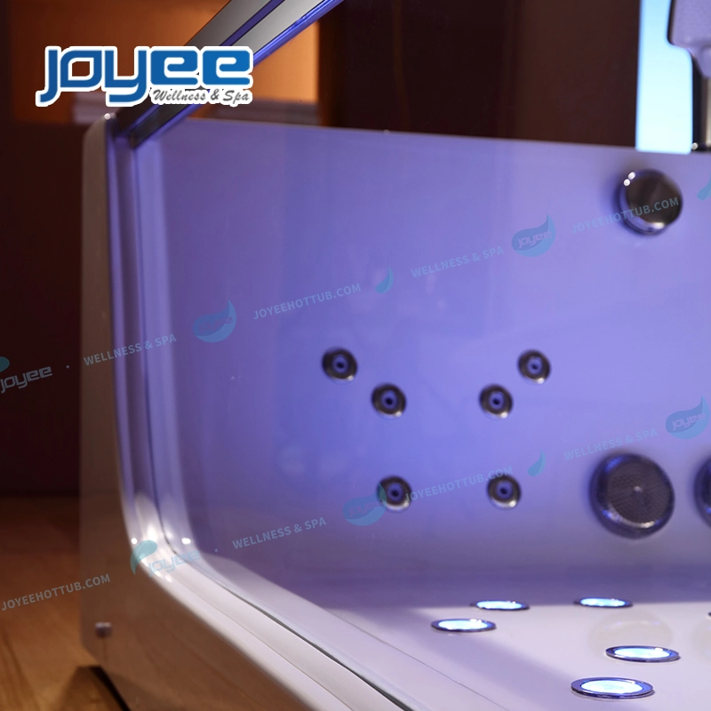 Joyee Large Size Bathroom Freestanding Soaking Bathtub Whirlpool Shower SPA Hot Tub Indoor