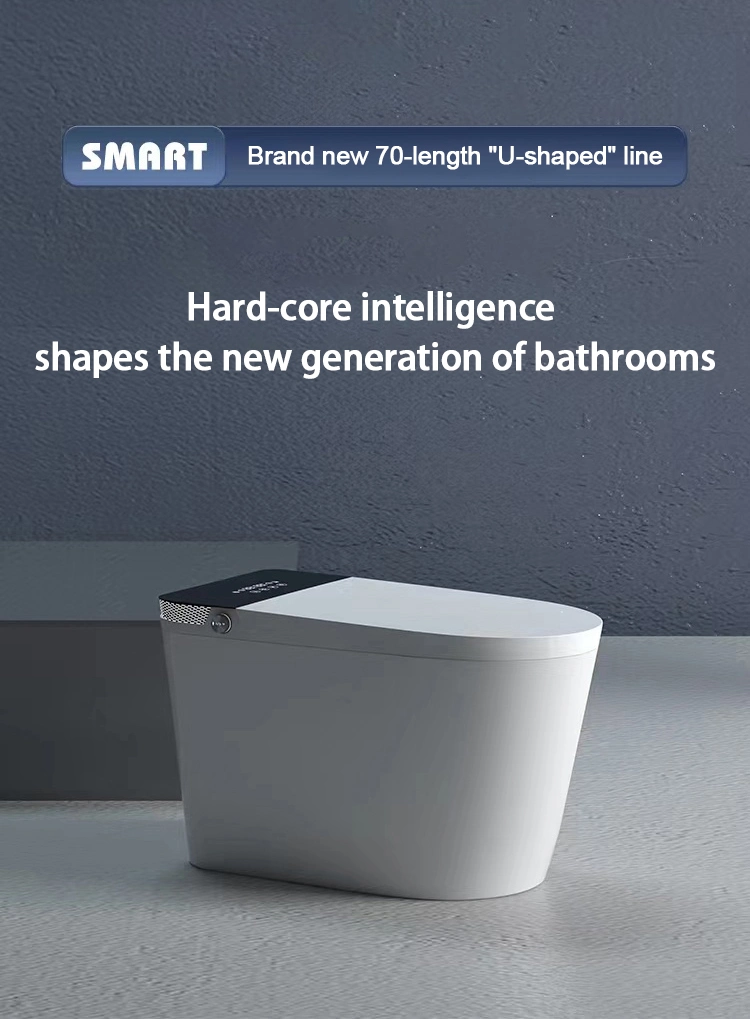 Modern Automatic Sensor Flush Toilet Intelligent Sanitary Ware White Ceramic Smart Toilet