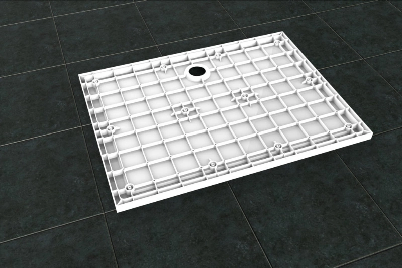 Lower Price Rectangle Bath Using Shower Tray