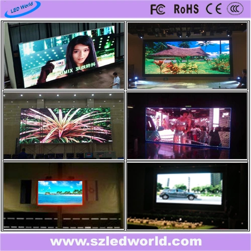 P3 576mm X 576mm Cabinet Indoor Fixed LED Display video Wall for Advertising