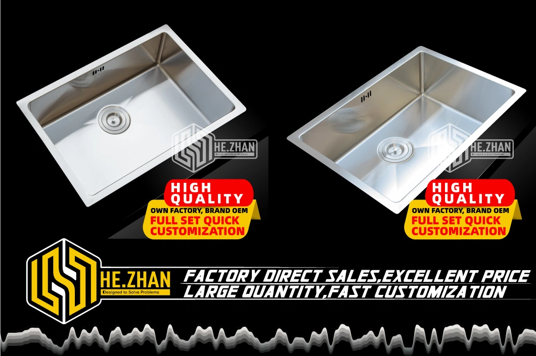 304 Stainless Steel Handmade Under Counter Sink - Multi-Specification High Quality From Manufacturer Kitchen Sink