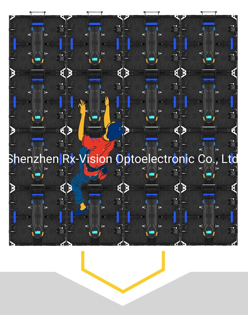 Indoor P3.91mm Rental LED Video Wall for Stage Backdrop Screen (Die-casting Cabinet 500X1000mm)