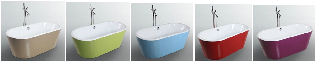 Cupc Approved Acrylic Whirlpool Bathtub Sanitary Ware Bathroom Furniture (JL607)