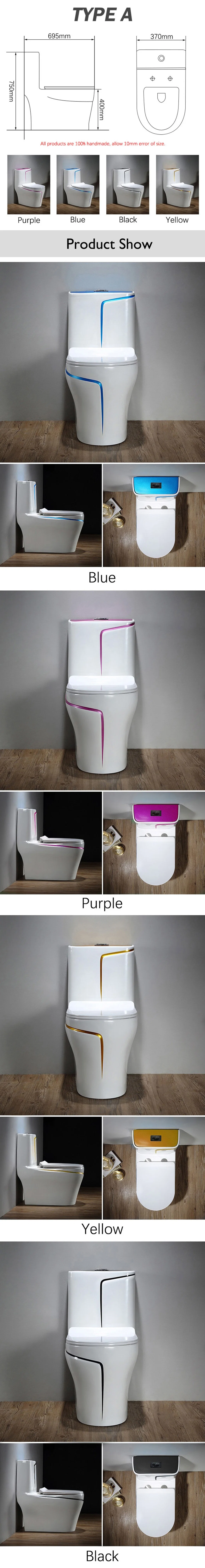 Modern Sanitary Ware Intelligent Ceramic Bathroom Toilet with Waterproof Remote Control