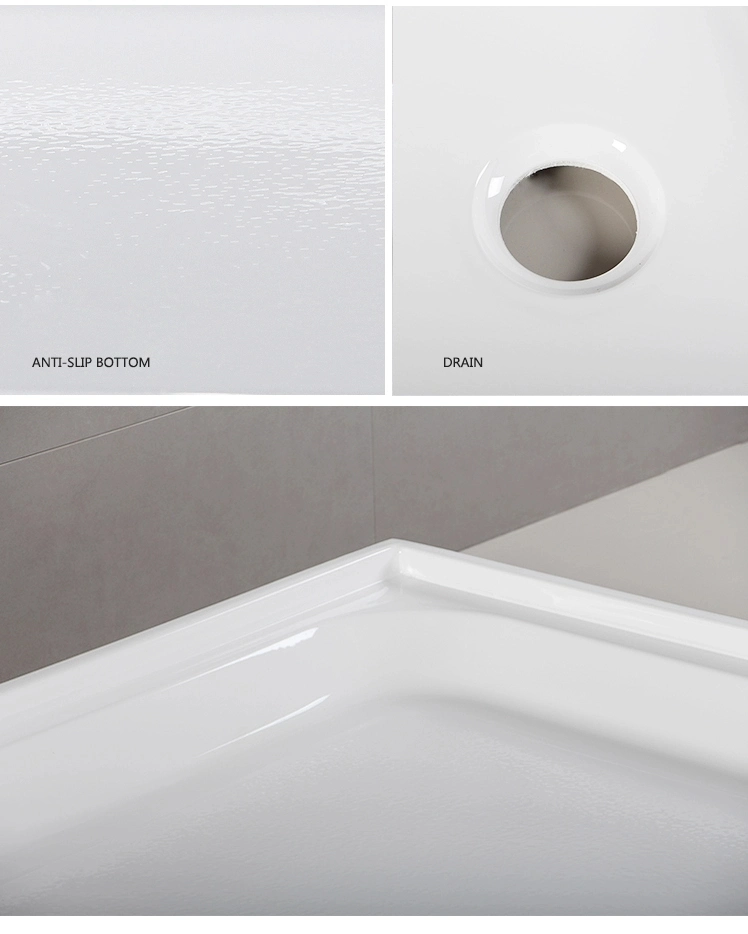 48X42 Inch Waltmal Bathroom High Quality Acrylic Shower Trays
