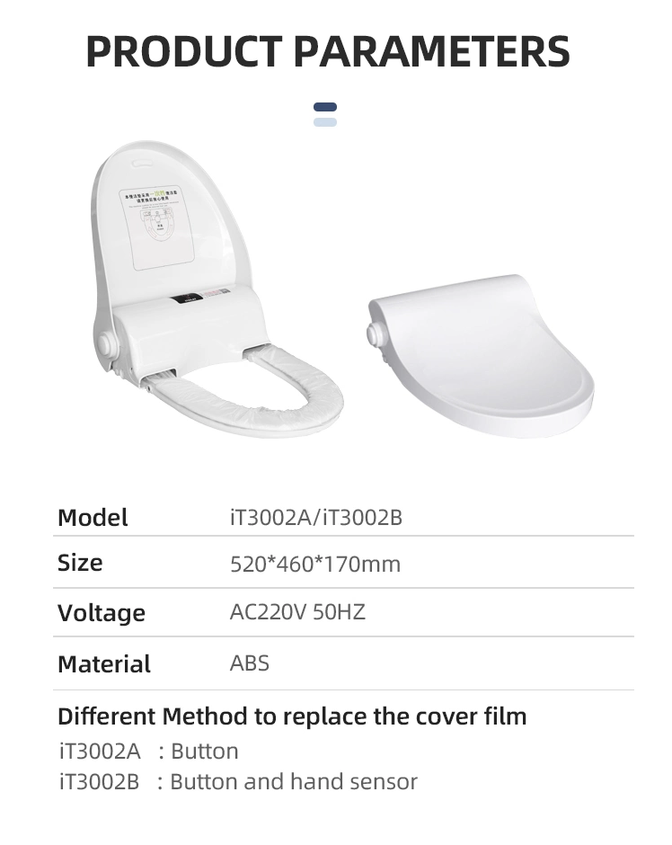 High Quality Customization Automatic Disposable Electric Smart Toilet Seat