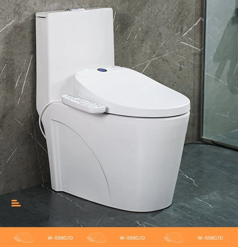 Bathroom Soft Close Smart Toilet Lid Cover Intelligent Bidet Toilet Seat