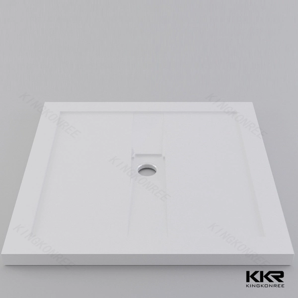 Modern and Durable Acrylic Solid Surface Stone Bath Shower Tray