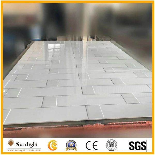 Rectangular Cultured Marble Shower Base 60&prime;&prime;x30&prime;&prime; Trench Drain for Us Market Shower Pan Tray M15