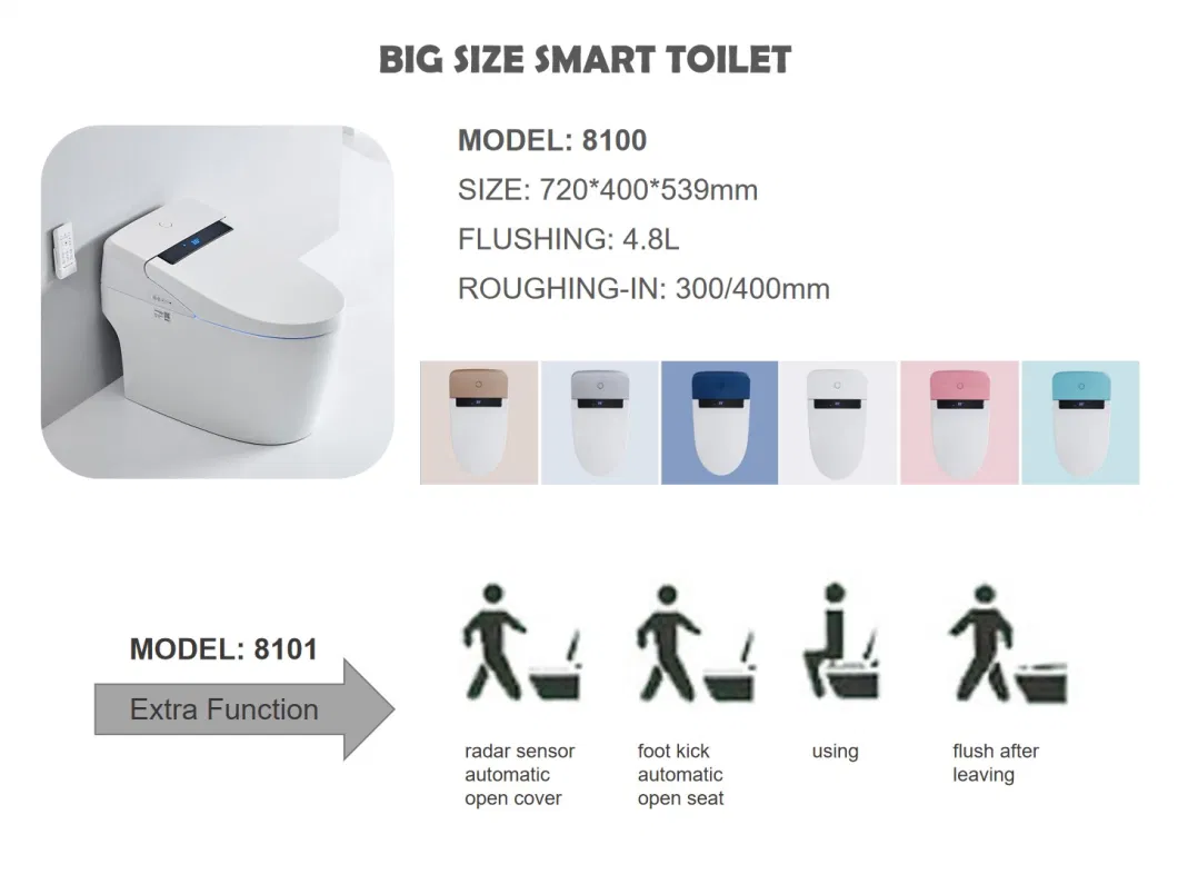 Smart Bidet Toilet Seat with Heated