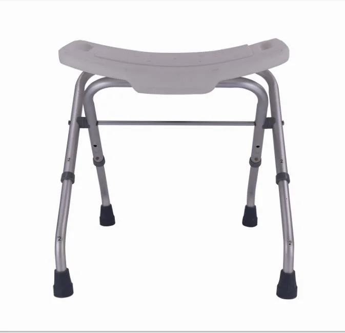 Folding Bath Stool Tool Free Anti-Slip Shower Stool Bathroom Safety chair