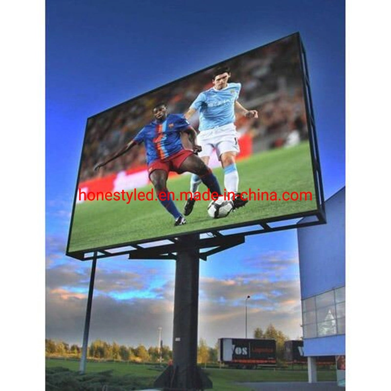 Best Brightness Outdoor LED Display Screen RGB P10 Waterproof 960X960mm Die Casting Aluminum Cabinet Rental LED Panel Wall for Advertising