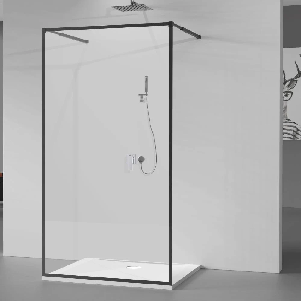 Bathroom Walk in Shower Door Freestanding Bath Glass Door