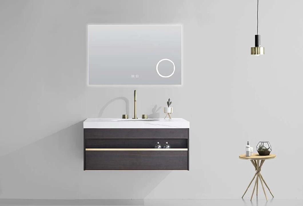 Modern Matte White Freestanding Solid Wood Cabinets Storage Furniture Bathroom Vanity Cabinet