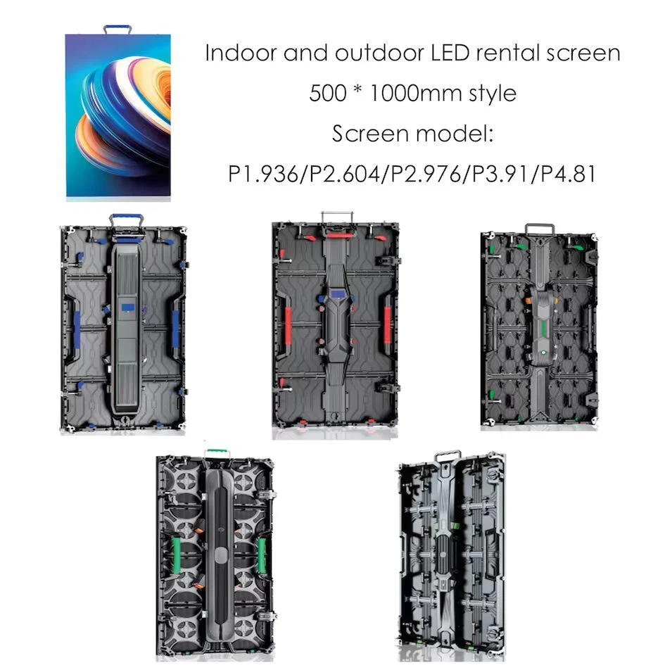 Indoor Live Stage Show Slim Cabinet P2.976 Rental LED Display Video Wall