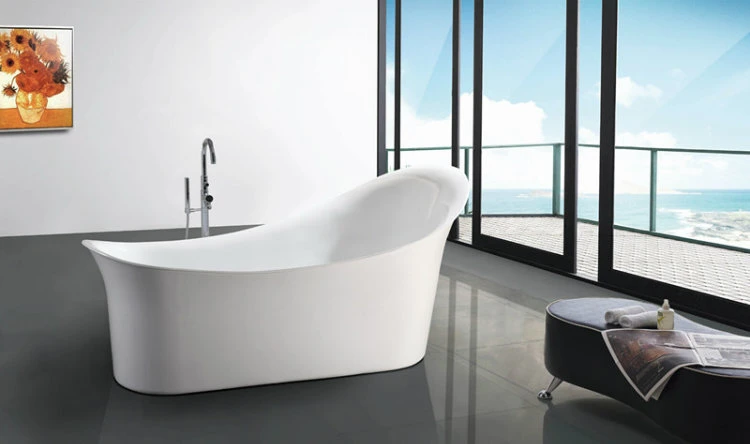 Woma 71&prime;&prime;/1800*860*810mm Bathroom Sanitary Freestanding Soaking Bathtub (Q156A)