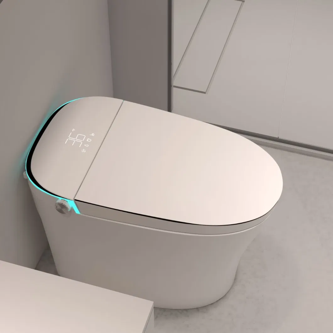 New Design Popular Intelligent One Piece Water Closet Auto Sensor Flush Smart Toilet