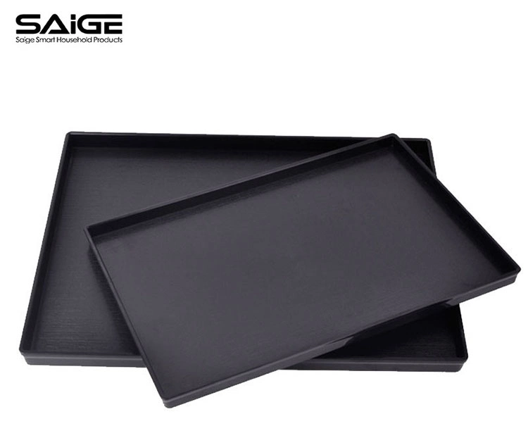 Saige Rectangle ABS Plastic Hotel Amenities Tray for Bathroom