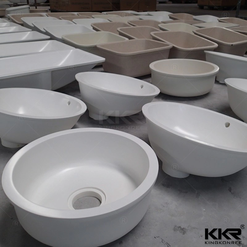 Solid Surface Undermount Resin Stone Kitchen Sink