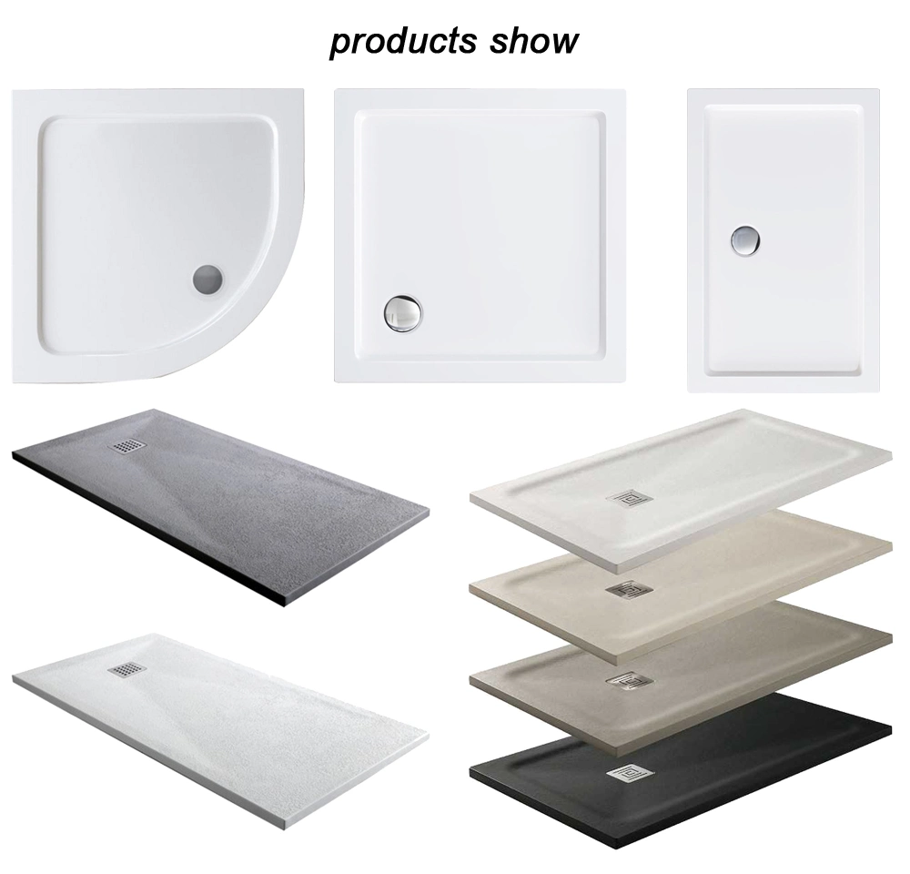 Rough Surface Shower Tray Easily Install Marble Shower Base