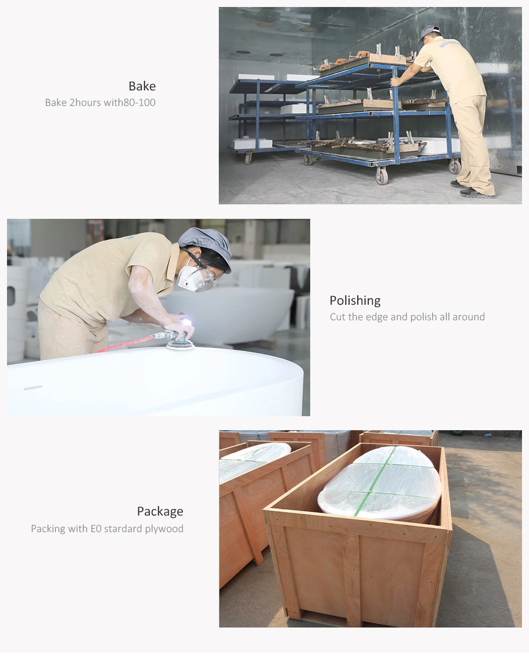 Wholesale Factory Price Upc SPA Adult Marble Stone Acrylic Solid Surface Freestanding Bathtub for Hotel