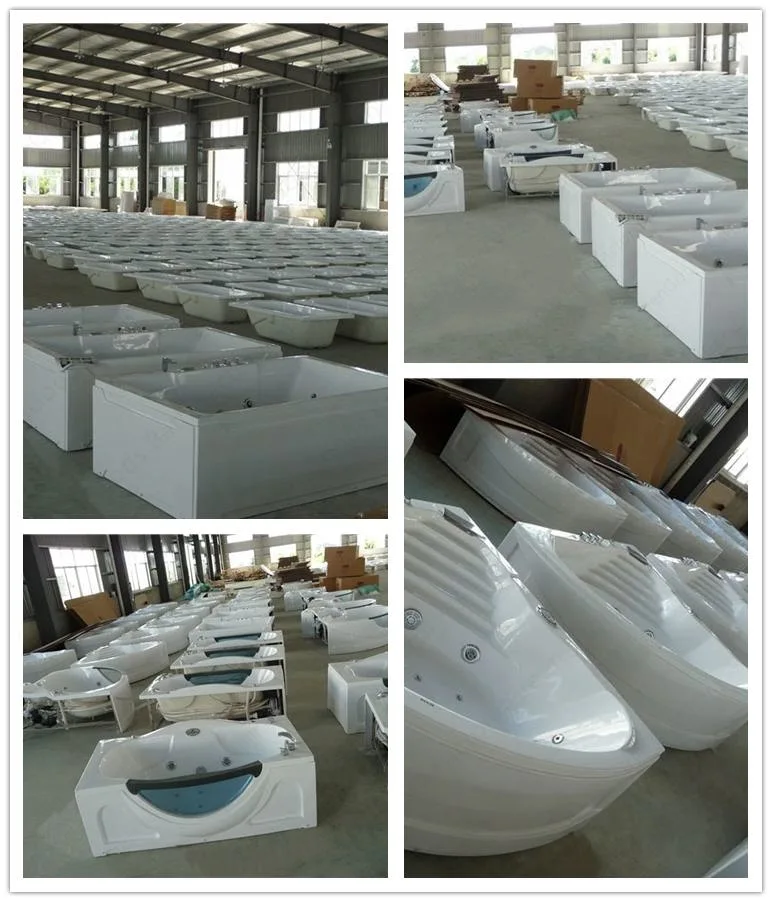 Bath Tub Parts Whirlpool Acrylic Corner Bathtub Jakuzi From China