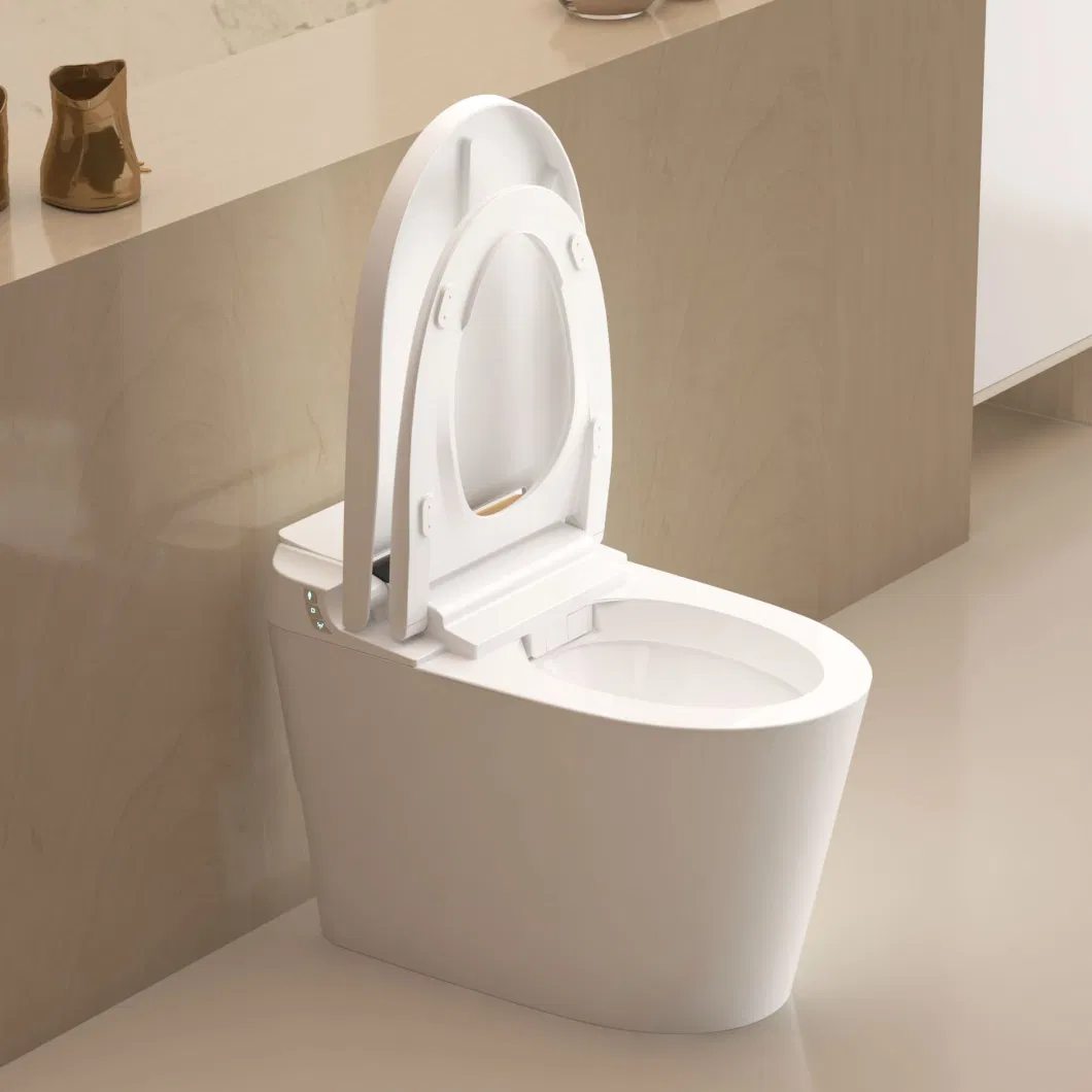 New Design Popular Intelligent One Piece Water Closet Auto Sensor Flush Smart Toilet