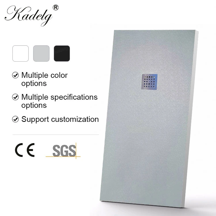 Rectangle Resin Shower Base Portable Shower Tray for Shower Room