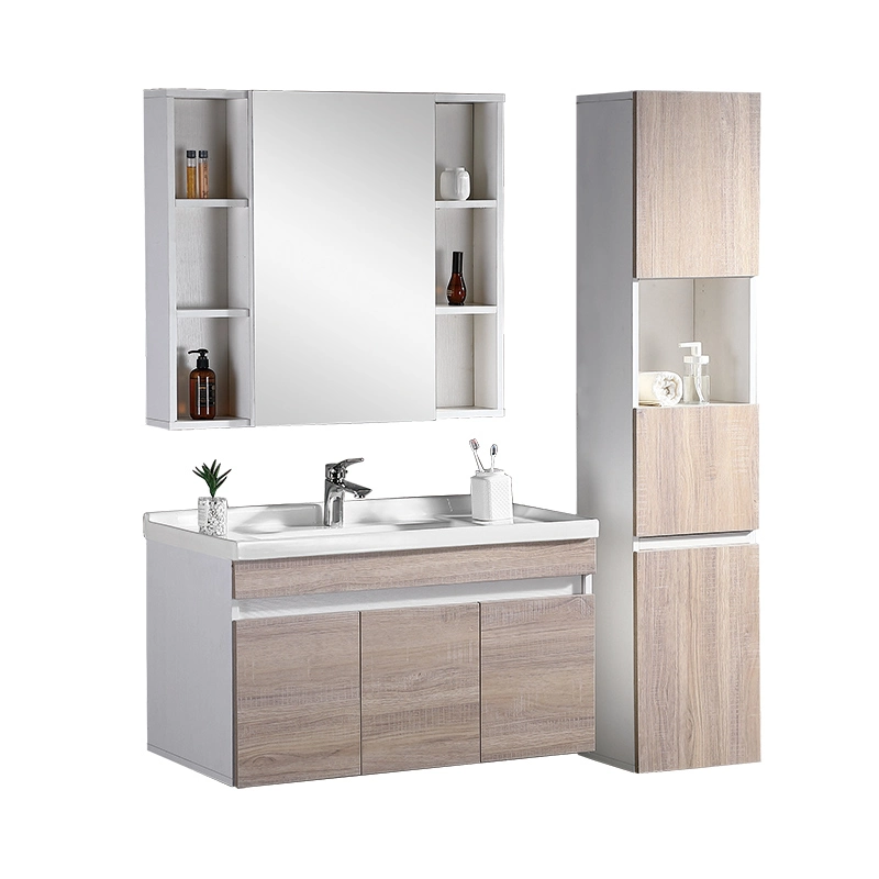 Wood Bathroom Cabinets Freestanding Water Resistant Home Furniture Storage Cabinet with Sink
