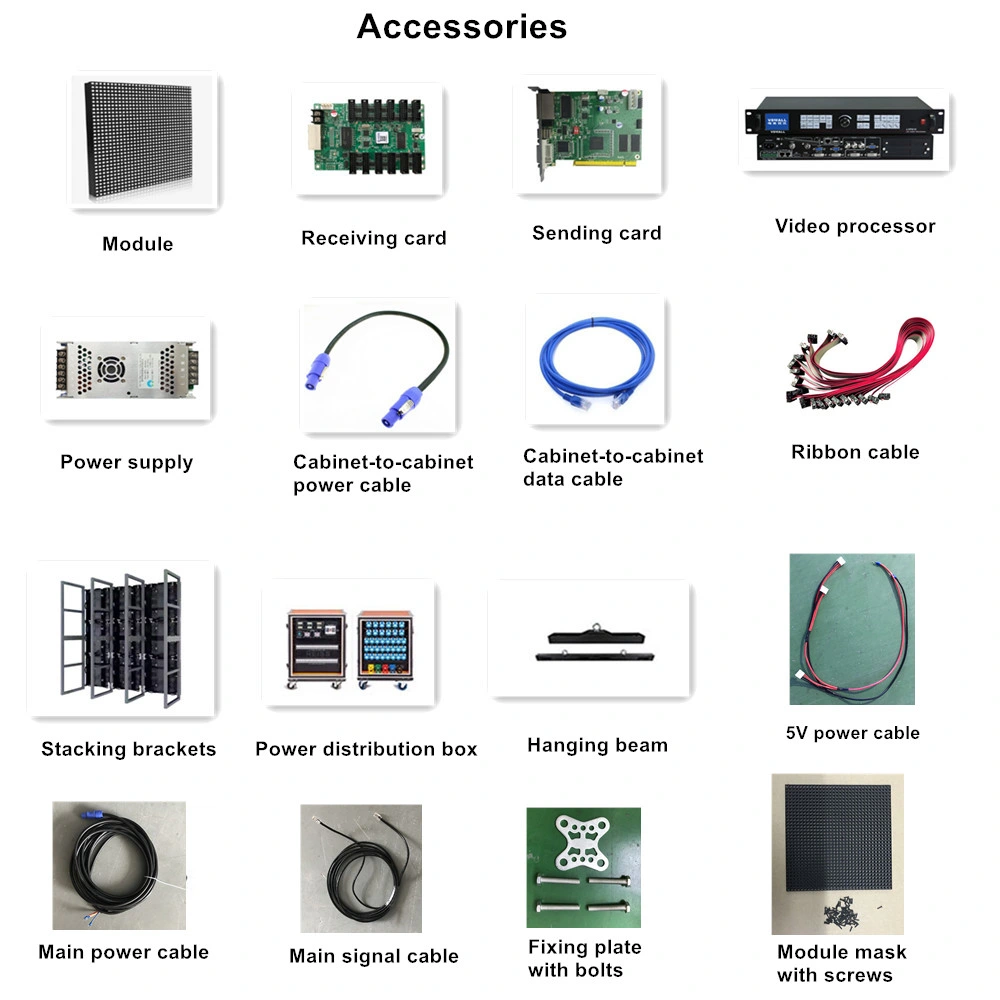 P2.9 Indoor LED Wall with Die Casting Aluminum Cabinet