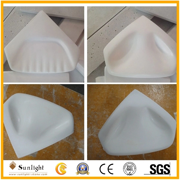 60X36X3 Center Drain Cultured Marble Shower Pan, Shower Base for Us Hotel