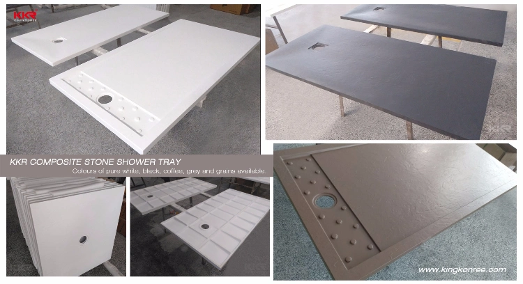 Kkr High Cost Performance Solid Surface Custom Shower Trays