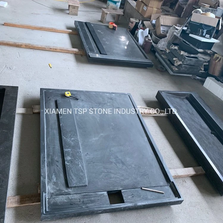 Natural Stone Granite Marble Bathroom Corner Bath Shower Base for Project