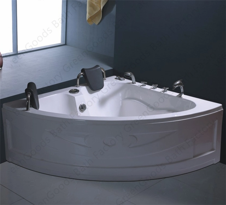 Bath Tub Parts Whirlpool Acrylic Corner Bathtub Jakuzi From China