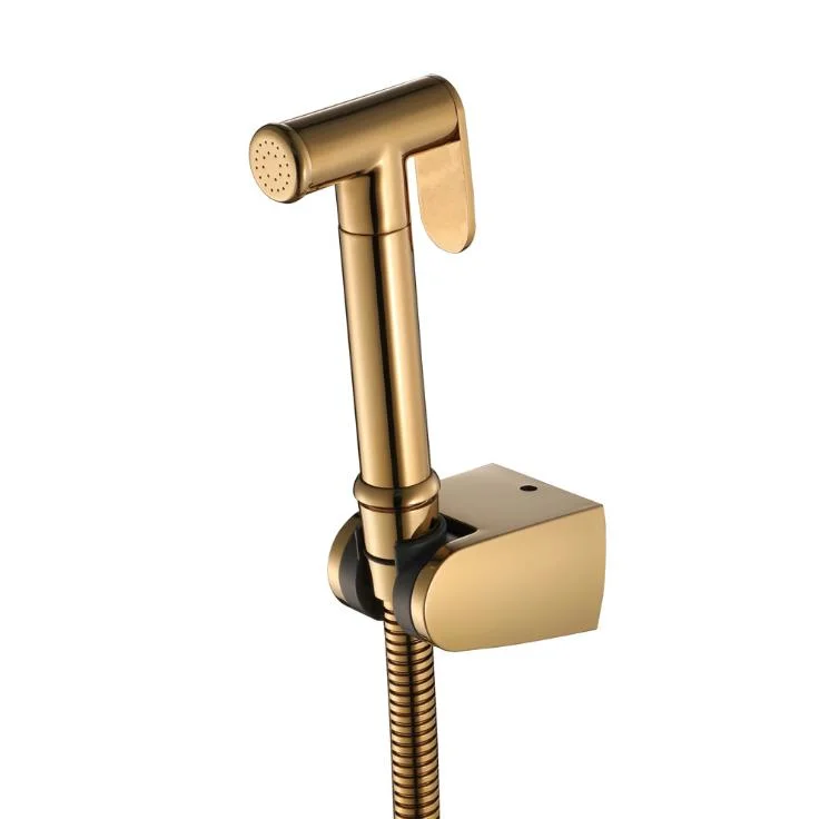 Mixer Tap Brass Golden Toilet Sanitary Ware Faucet Hand Bathtub Shattaf Spray Bidet
