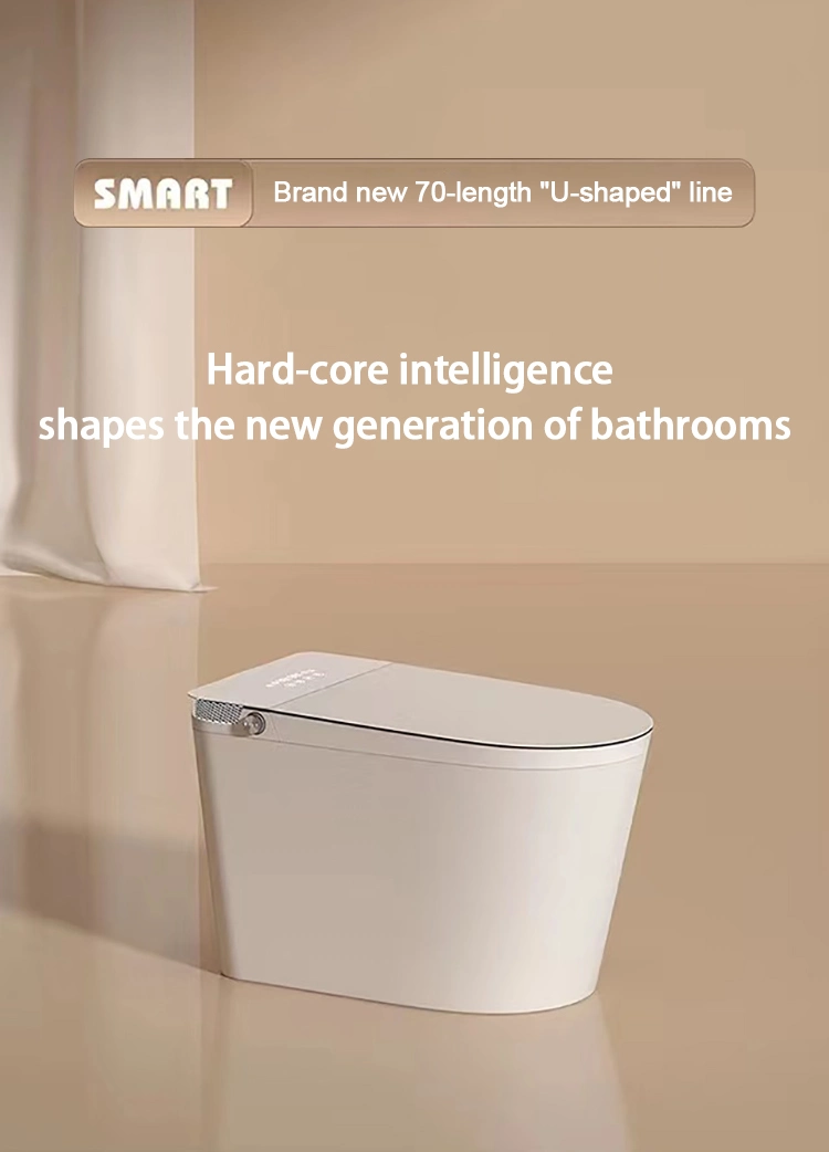 Modern Automatic Sensor Flush Toilet Intelligent Sanitary Ware White Ceramic Smart Toilet