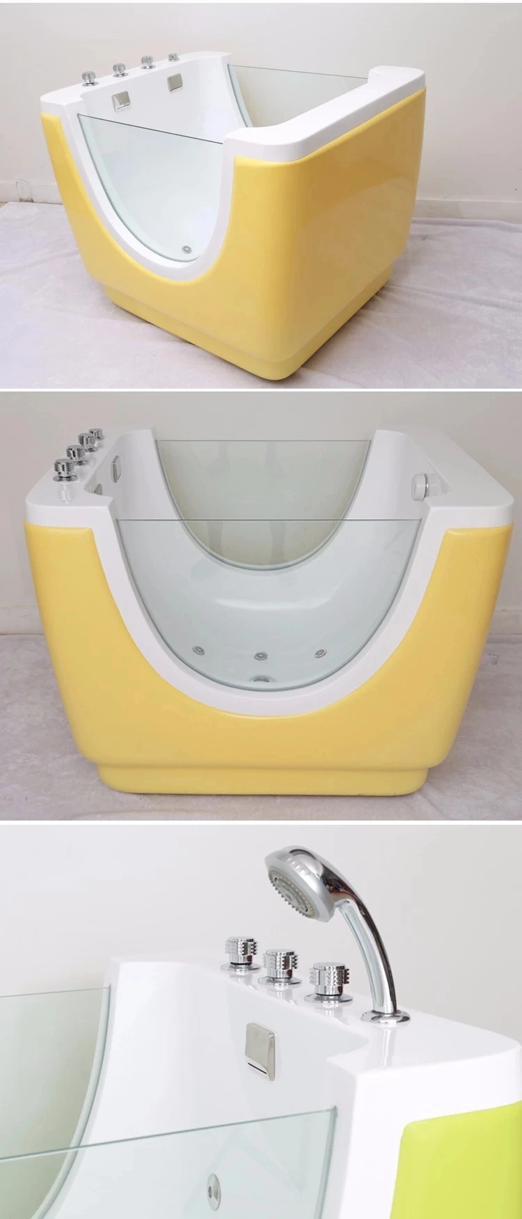 Hot Selling Small Size Bathroom Kids Deep Baby Bath Tub