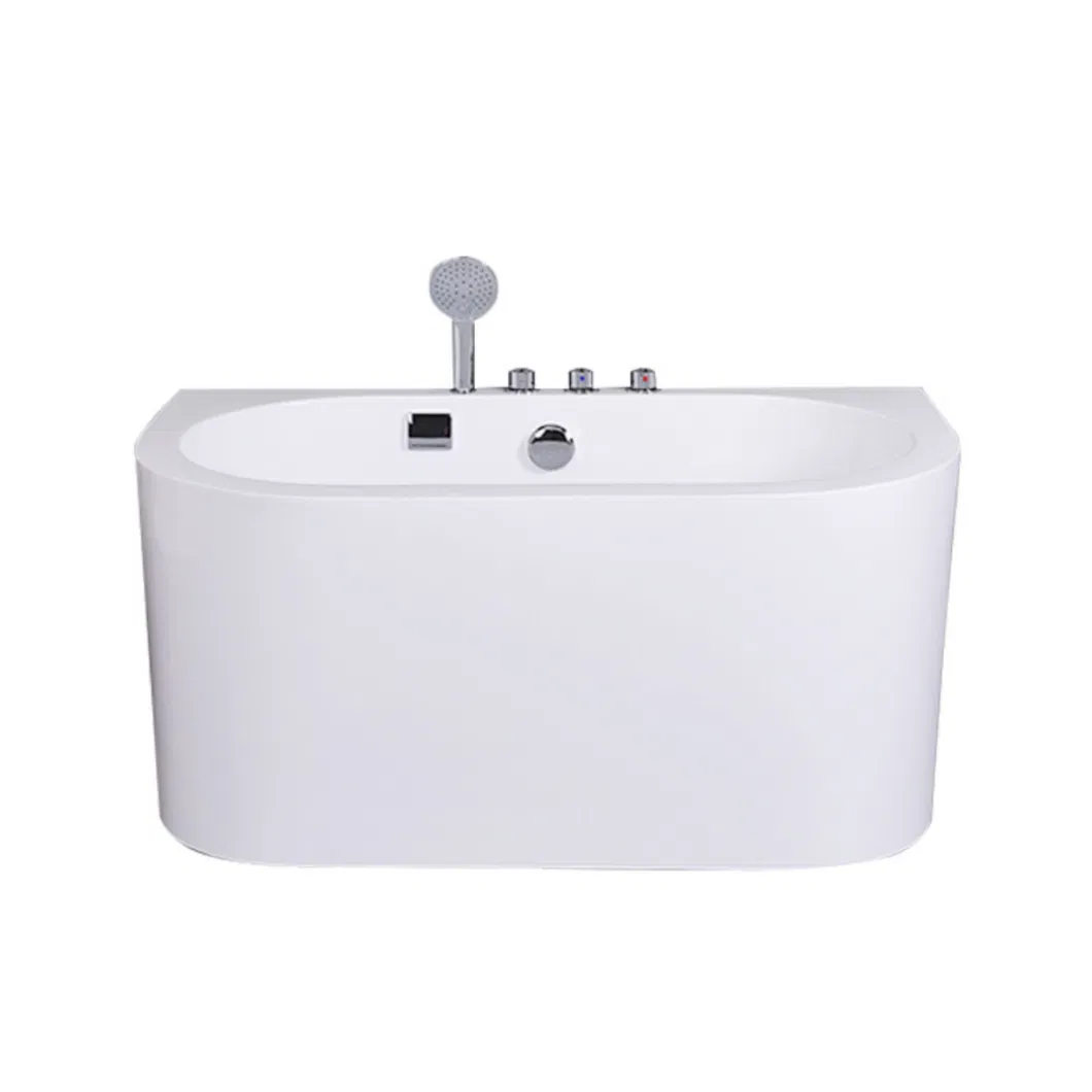 Factory Direct Sale New Acrylic Bathtub Seamless Docking Mini Deep Soaking Bathtub