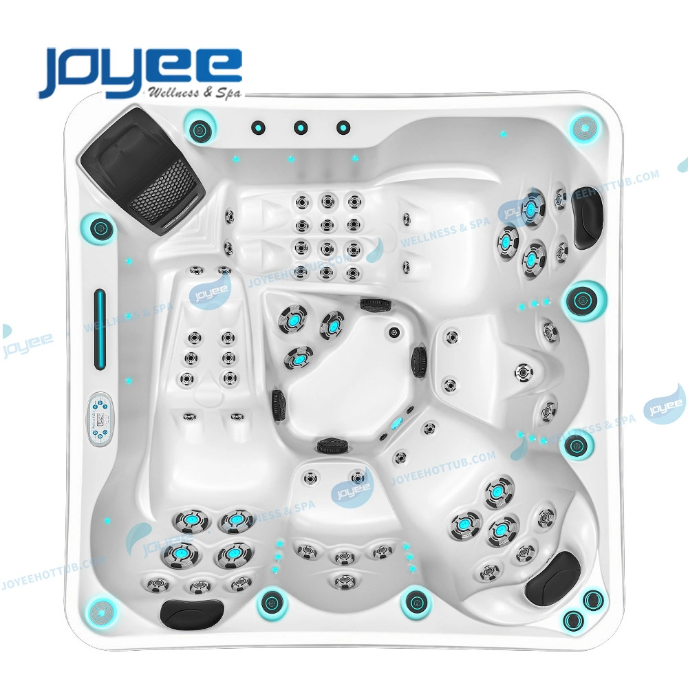 Joyee Outdoor Sexy Cold and Hot Tubs with Waterfall Massage SPA