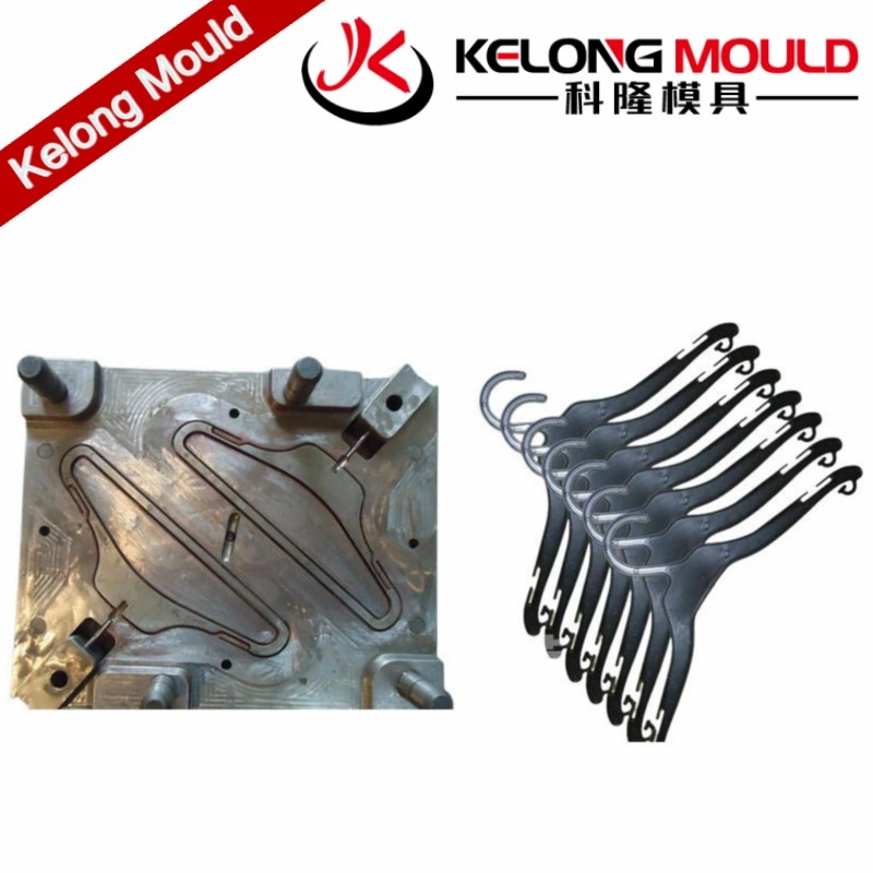 Multi Cavity Plastic Coat Hanger Mould Kelong Injection Mould Design