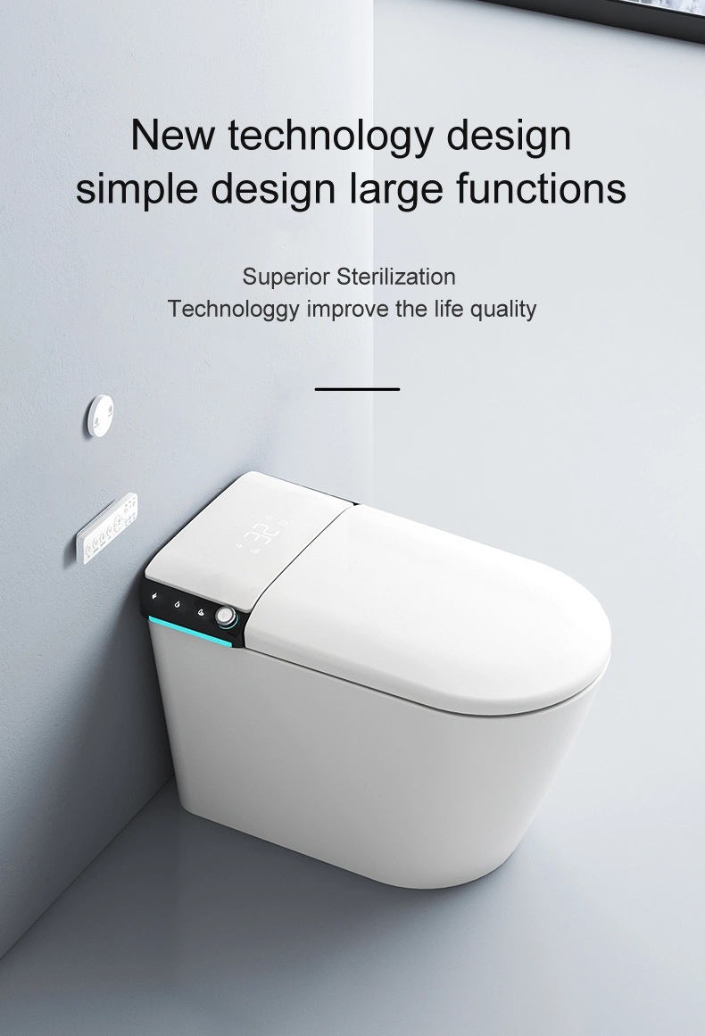 Smart Toilet Siphonic Intelligent Toilet Floor Mounted Toilet