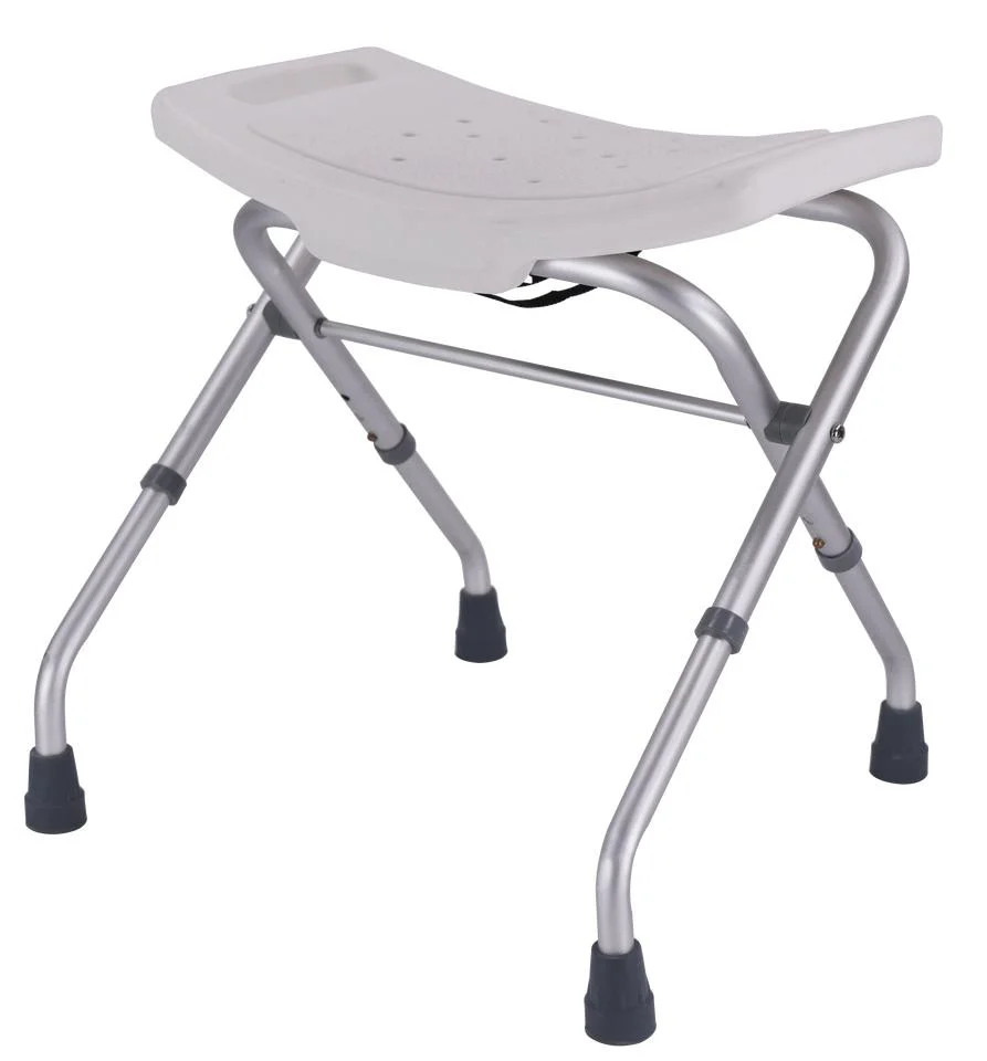 Folding Bath Stool Tool Free Anti-Slip Shower Stool Bathroom Safety chair