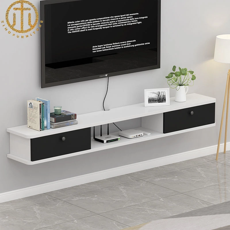 Modern Minimalist Living Room Suspended TV Cabinet