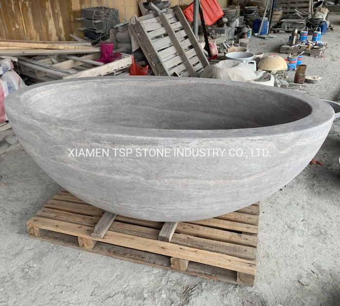 Natural Stone Granite Marble Bathroom Corner Bath Shower Base for Project